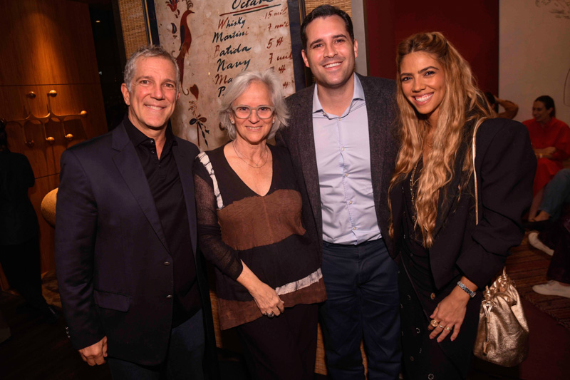 Daniel Leão, Patrícia Quentel, Eduardo Cavaliere e Victoria Henriques